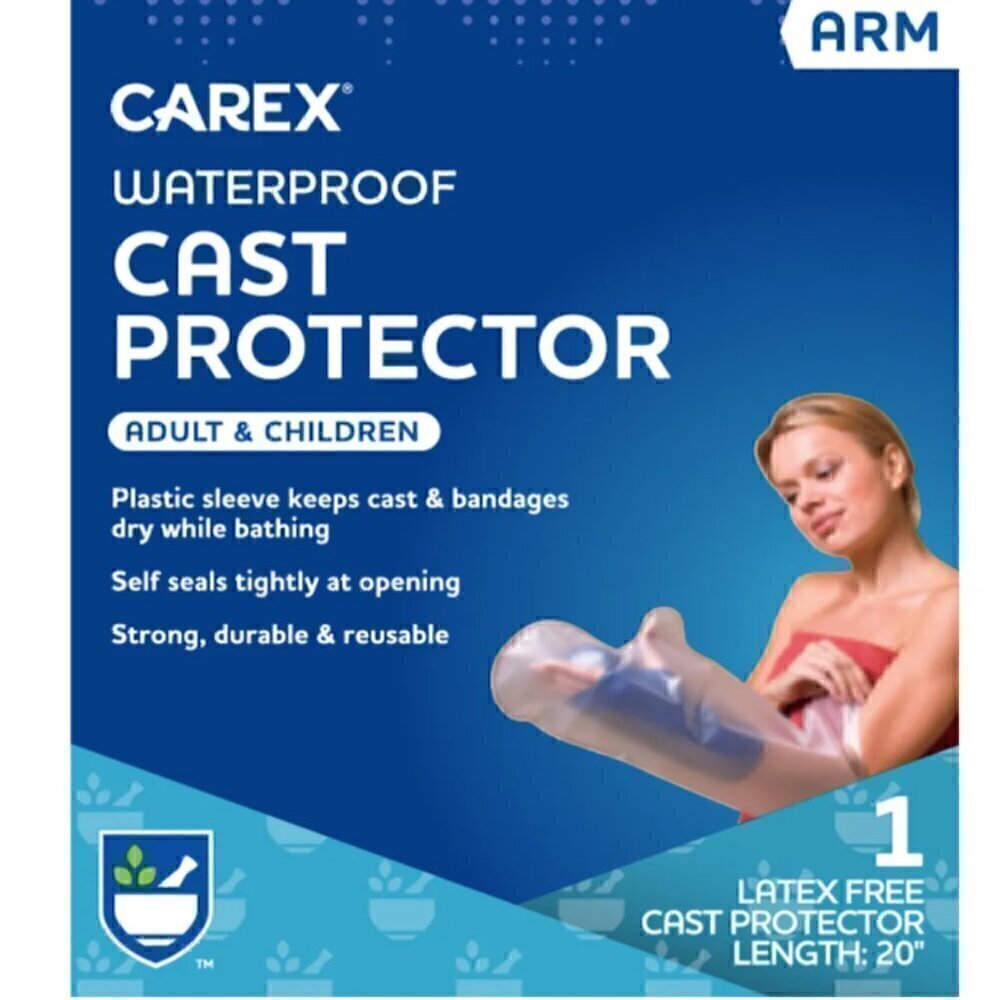 Carex EZ Protect Arm Cast‎ Waterproof Latex Free 20"